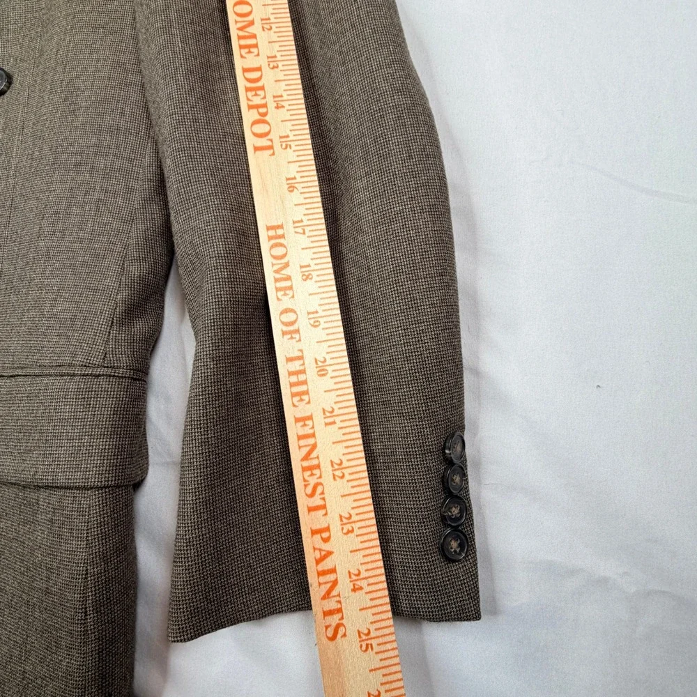 Joseph Abboud Nordstrom Men's Double Breasted Blazer Brown Made in USA